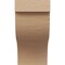 Ekena Millwork 8"W x 8"D x 16"H Wide Garner Rough Cedar Woodgrain TimberThane Corbel, Primed Tan CORUR08X08X16GARRCPR - alternate 6